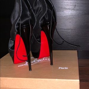 Christian Louboutin Peep Toe Heels